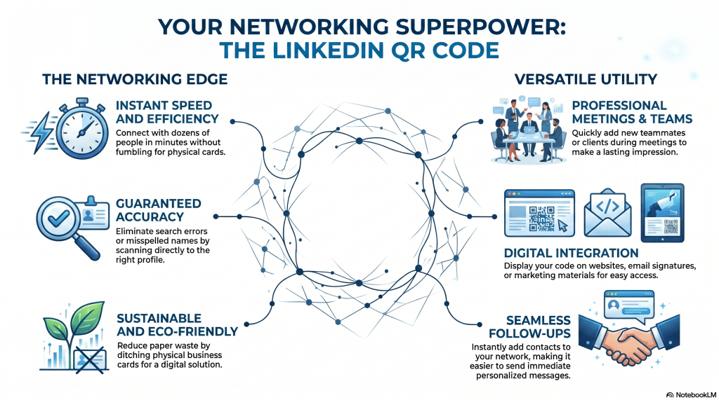 Your networking superpower - the LinkedIn QR Code