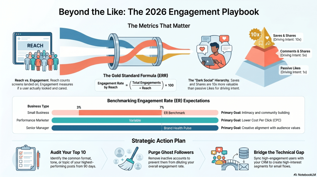 The Social Media Engagement Playbook. Measure more than just Reach and Likes. Engagement Rate is the way forward.